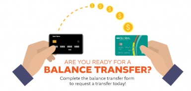 Balance transfer graphic